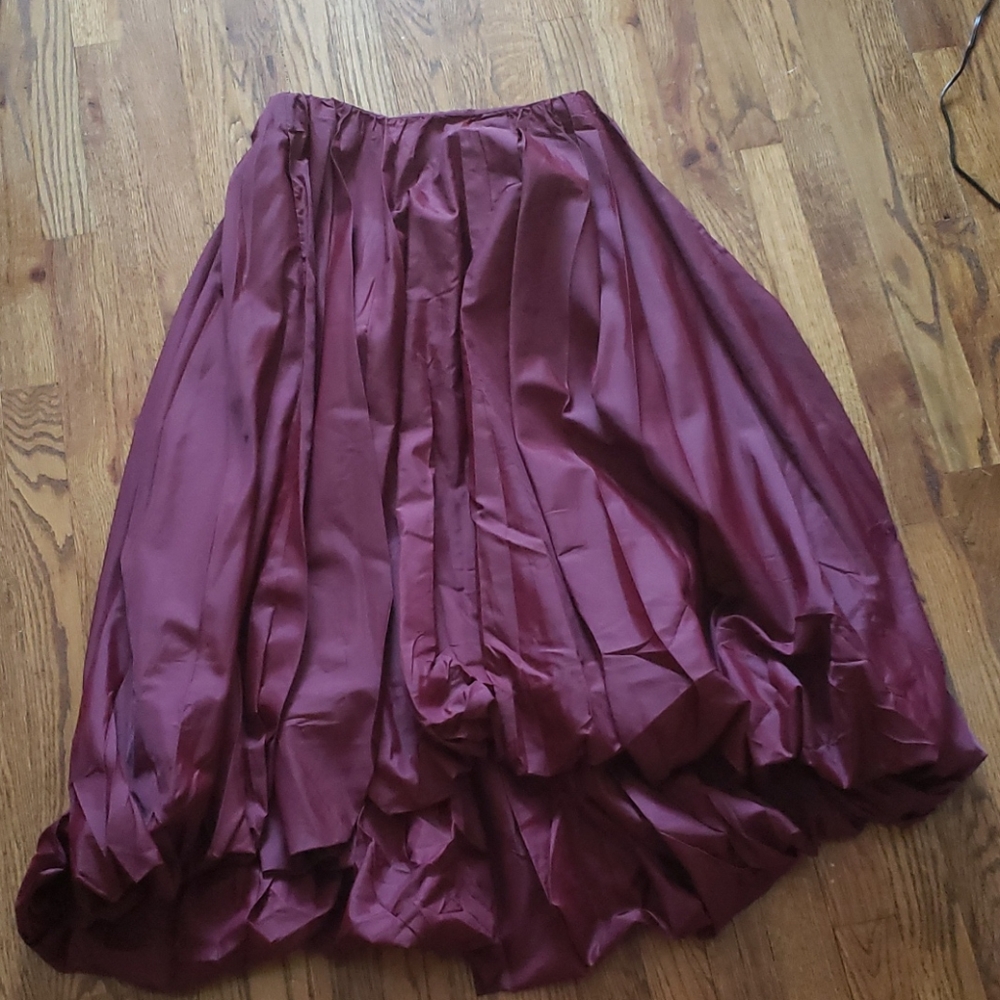 NWT Staud Mariposa balloon skirt